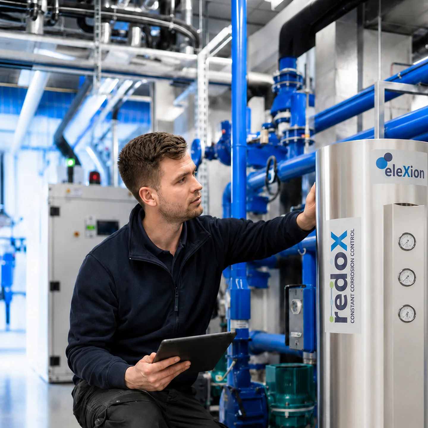 eleXion redoX Chemical-Free Corrosion Control for Closed-Loop Systems