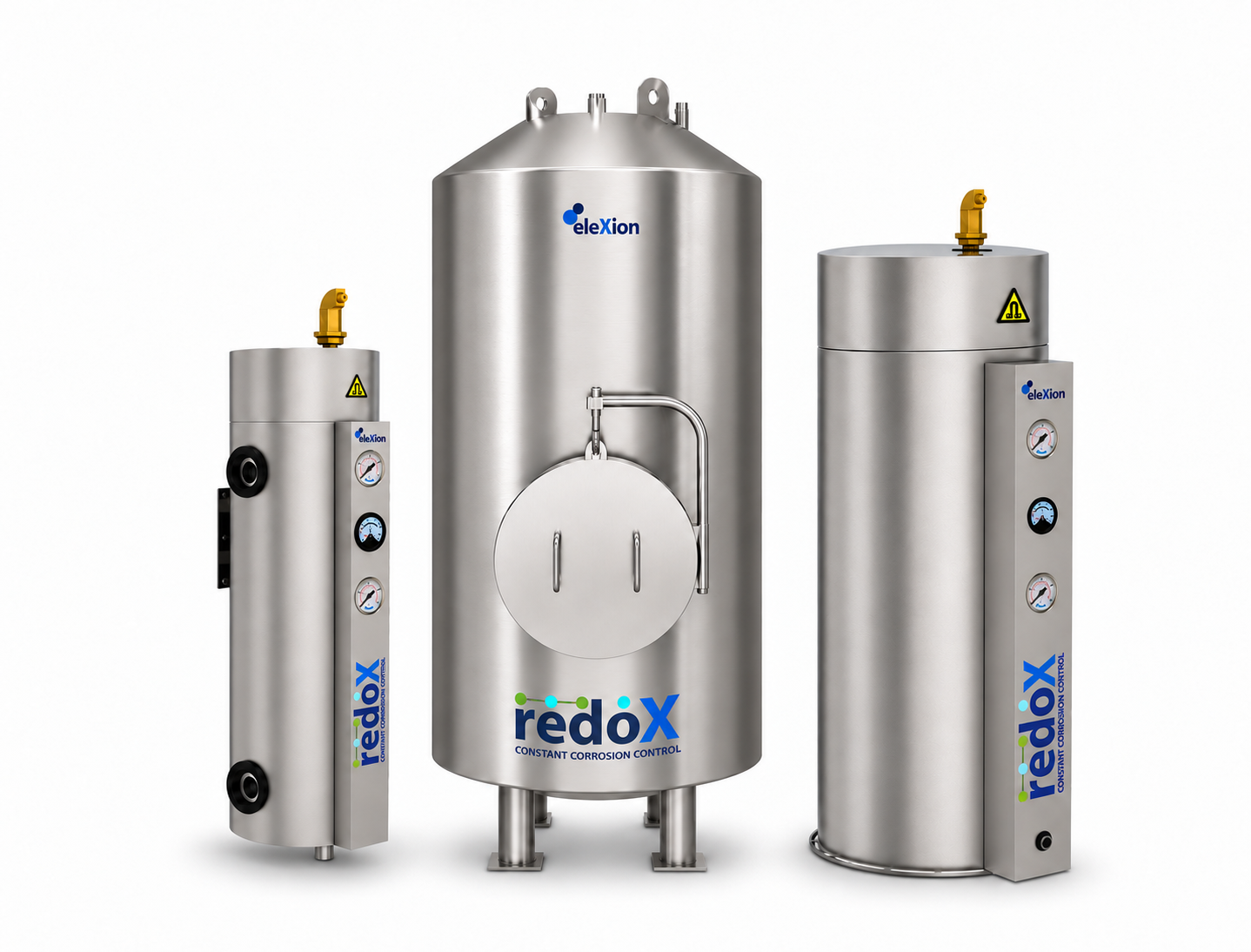 elexion Redox range of Chemical-free protection for heating and cooling systems