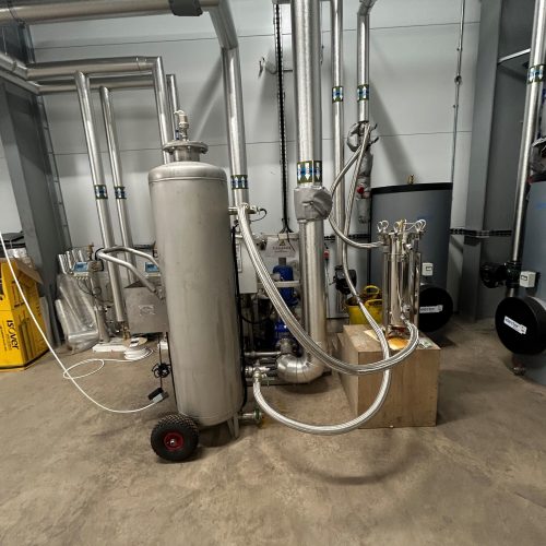 Supplied with pre filter for inline conditioning